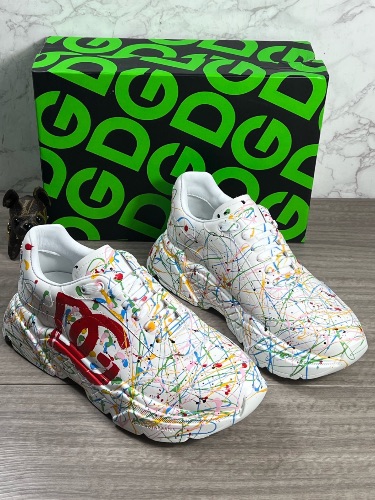 Dolce & Gabbana Daymaster leather sneakers