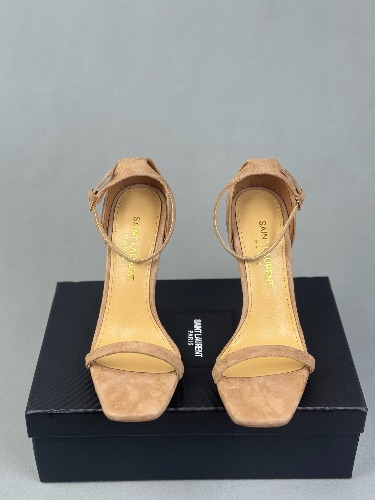 Saint Laurent Opyum suede sandals — 3