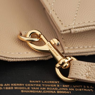 Saint Laurent Cassandre Matelassé Flap Pouch — 12
