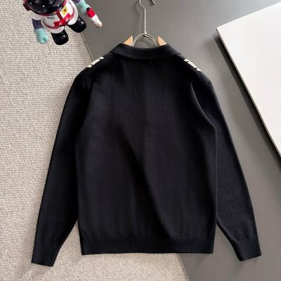 long-sleeve knitted polo sweater — 9