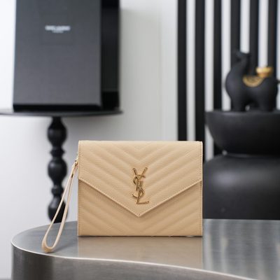 Saint Laurent Cassandre Matelassé Flap Pouches — 4
