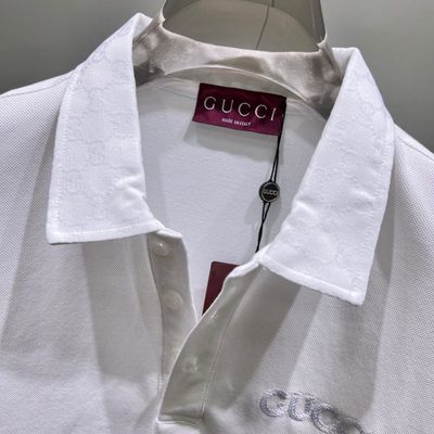 Gucci stretch cotton piqué polo shirt — 4