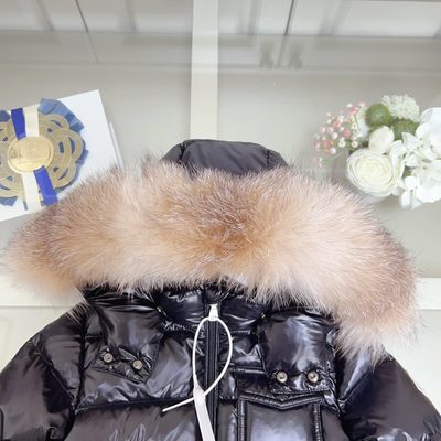 Moncler Enfant Fur-Trim Padded Jacket — 3