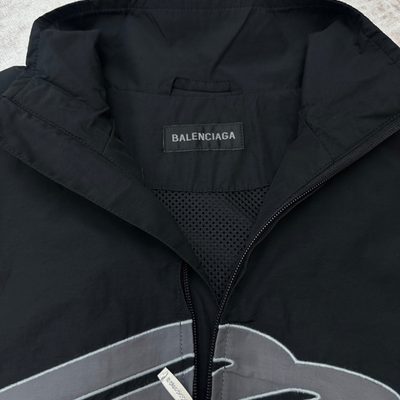 Balenciaga '3B Sports Icon' cotton-blend track jacket — 3