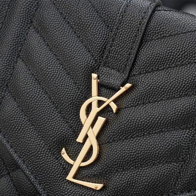 Saint Laurent Cassandre Matelassé Flap Pouch — 3