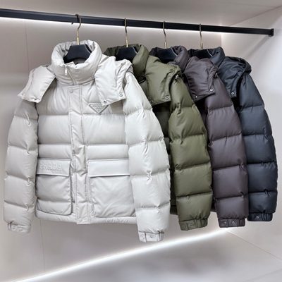Prada padded puffer jacket — 10