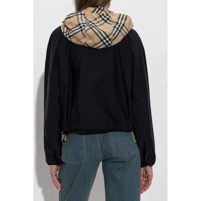 Burberry Cropped Newcott Hooded Jacket — 5