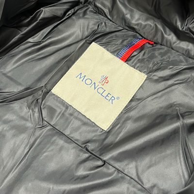 Moncler Hermine Long Down Jacket — 7