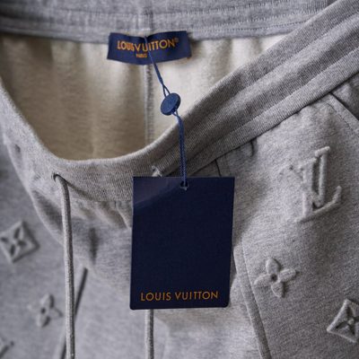 Louis Vuitton heathered gray sweatpants — 4