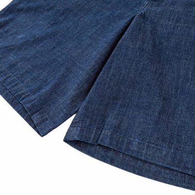 Prada men's blue cotton bermuda shorts — 8