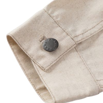 Prada Natural Chino Blouson Jacket — 7