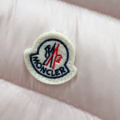 Moncler Enfant Girls Pink Liane Down Padded Gilet — 3