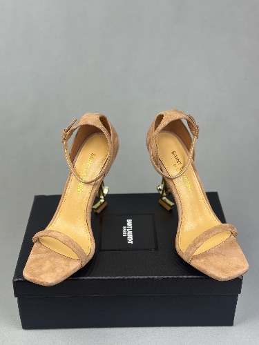 Saint Laurent Opyum suede sandals — 4