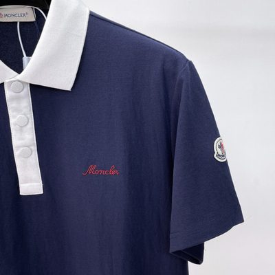 Moncler cotton piquet polo shirt — 3