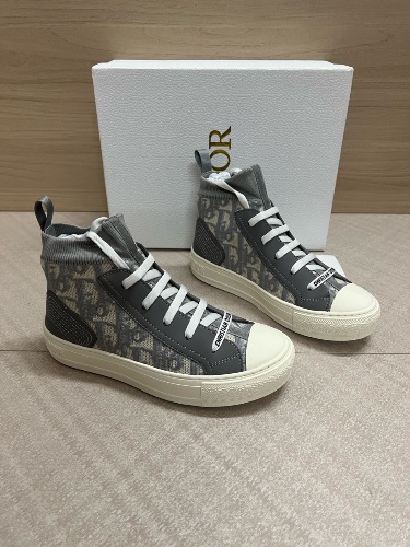 Dior Walk'n'Dior technical mesh high-top sneakers — 4