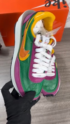 Nike LDWaffle x Sacai Pine Green sneakers — 5