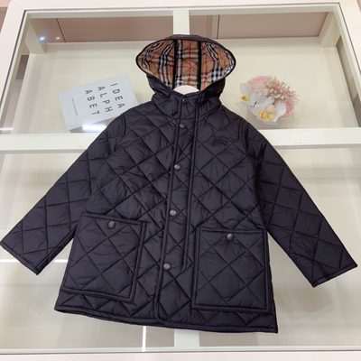 Burberry Kids quilted jacket — 8