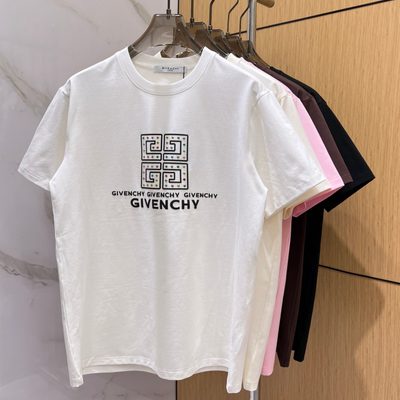 Givenchy stud-embellished logo cotton T-shirt — 11