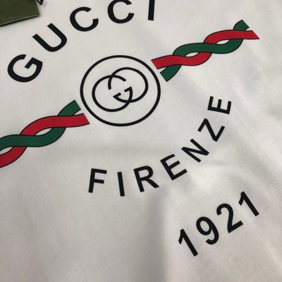 Gucci Firenze 1921 cotton jersey t-shirt — 6