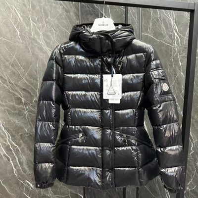 Moncler Barante Hooded Short Down Jacket — 4