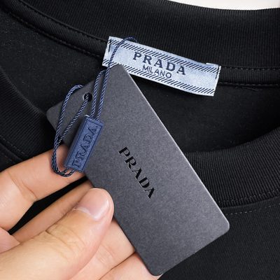 Prada black cotton t-shirt — 5