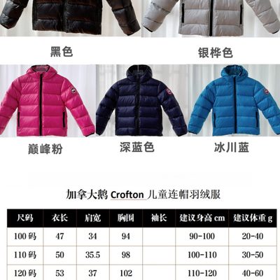 Canada Goose Kids' Crofton Hoody — 8