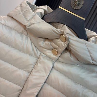 Moncler Raies Hooded Short Down Jacket — 6
