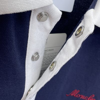Moncler cotton piquet polo shirt — 10