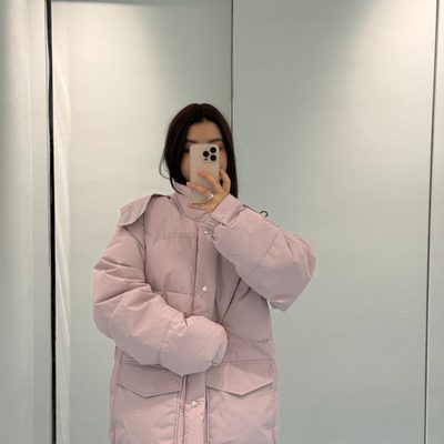 Prada pink hooded puffer jacket — 7