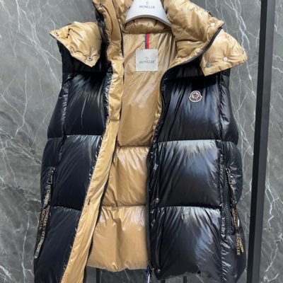 Moncler Luzule Hooded Down Gilet — 6