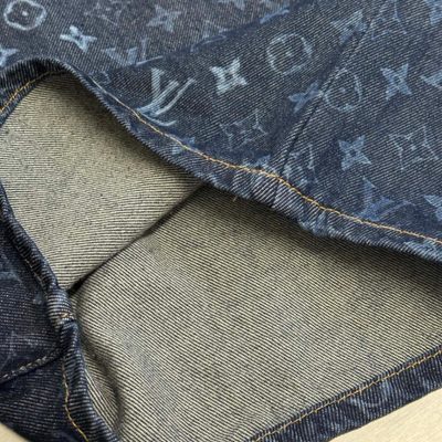 Louis Vuitton Monogram denim shorts — 8