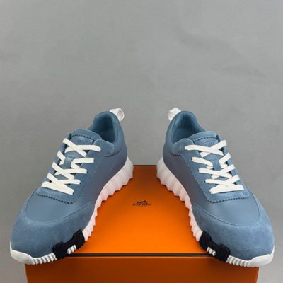Hermès Bouncing sneakers in blue — 4