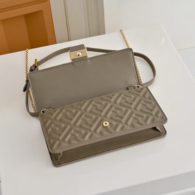 Fendi Baguette Wallet on Chain (T) — 6