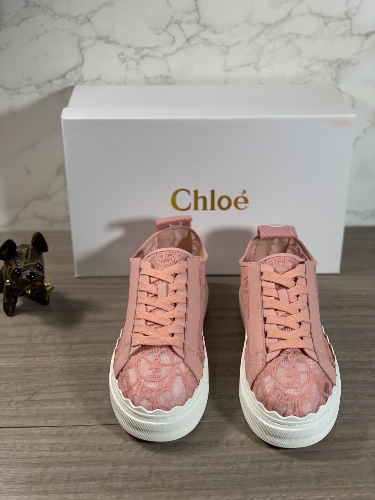 Chloé Lauren lace sneakers — 3