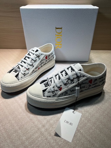 Dioramour Walk'n'Dior Platform low-top sneakers — 3