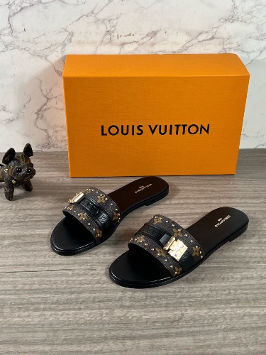 Louis Vuitton Lock It Flat Mules — 4