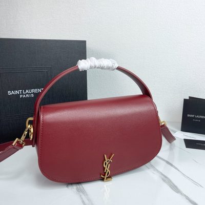 Saint Laurent Voltaire calfskin shoulder bag — 4