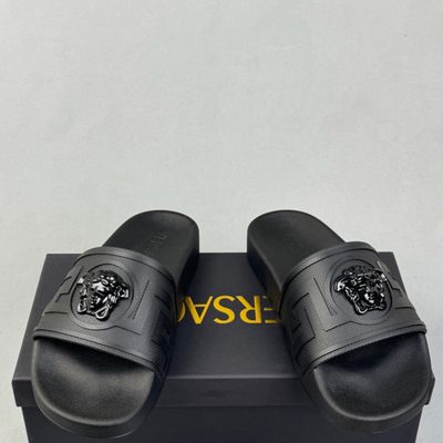 Versace La Medusa rubber slides — 4