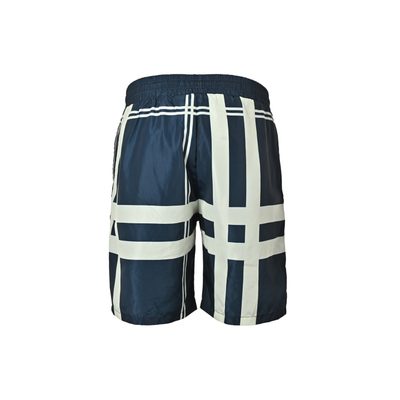 Burberry blue and white checkered swim shorts — 3