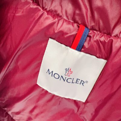 Moncler Enfant Maya Hooded Short Down Jacket — 8