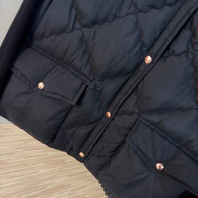 Moncler Diamond Quilted Padded Wool Cardigan — 8