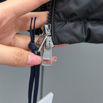 Moncler Verith Hooded Short Down Jacket — 6