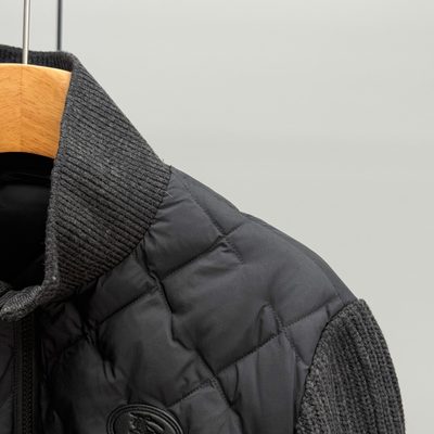 Burberry quilted zip-up jacket — 4