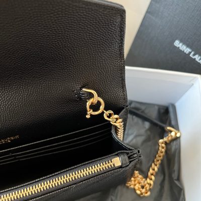 Saint Laurent Classic Cassandre Chain Wallet — 7