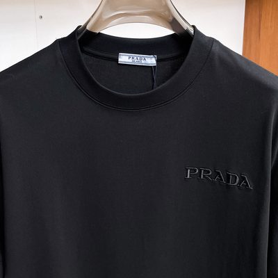 Prada black cotton t-shirt — 3