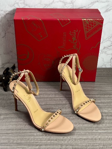 Christian Louboutin So Me 100 leather heeled — 4