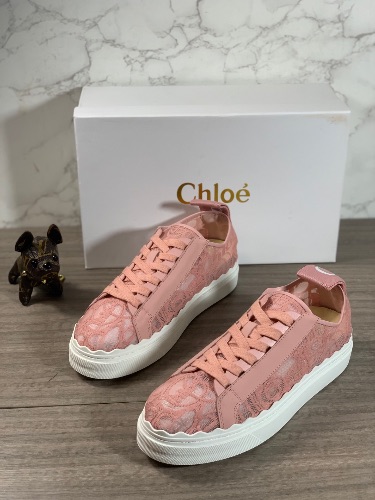 Chloé Lauren lace sneakers — 4