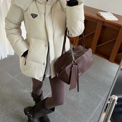 Prada hooded puffer jacket — 5