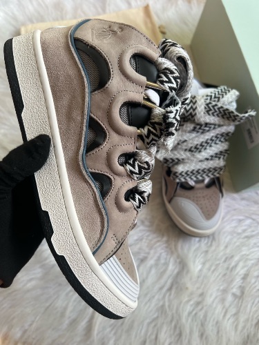 Lanvin Curb sneakers in a grey — 4