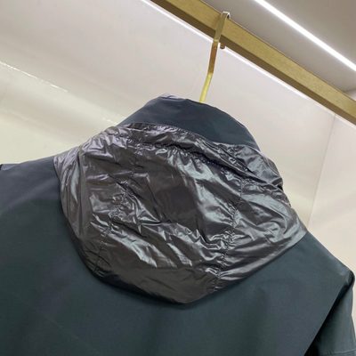 Prada Technical Fabric Down Coat — 3